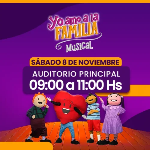 Festival Infantil con el Musical de Yo Amo a la Familia