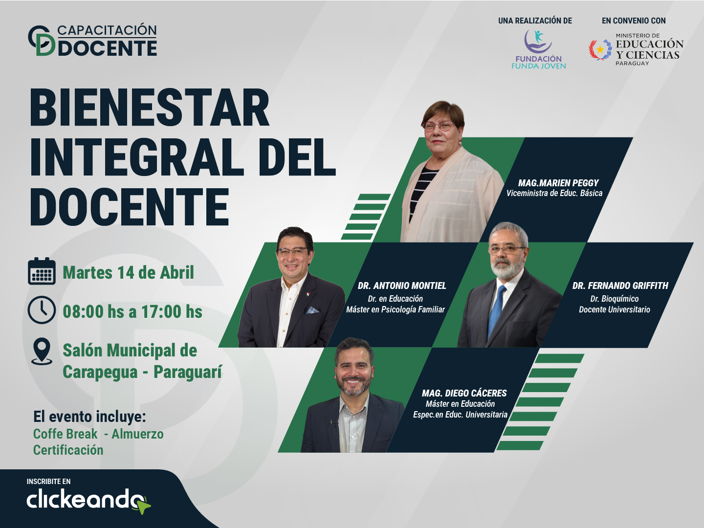 Capacitación Docente "Bienestar Integral del docente" 2026 Carapegua